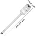 Lampada da notte con proiettore USB Galaxy - 13 dischi a forma di stella, design flessibile a collo d\'oca a 360 - Bianca