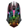 Mouse da gioco USB con LED - 1200 DPI - Nero