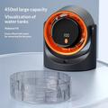 Ventilatore da tavolo portatile USB con serbatoio da 450ml - Grigio