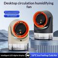 Ventilatore da tavolo portatile USB con serbatoio da 450ml - Grigio