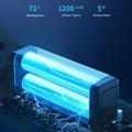Trappola per mosche ricaricabile via USB con rotazione automatica, per uso interno - Nero