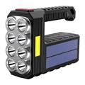 Torcia solare portatile ricaricabile USB / Torcia super luminosa