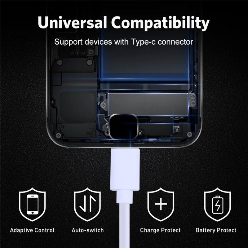 Cavo Di Ricarica Per Auto USB A A USB C - 2 Pezzi Da 1,5m, Ricarica Rapida 2A E Sincronizzazione Dati, Per IPhone 15, IPad, MacBook, AirPods, Samsung