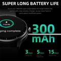 Smartwatch UWIER HR17 Active con due cinturini e torcia a LED - Nero