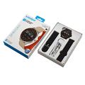 Smartwatch UWIER HR17 Active con due cinturini e torcia a LED - Nero