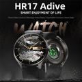 Smartwatch UWIER HR17 Active con due cinturini e torcia a LED - Nero