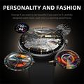 Smartwatch UWIER HR17 Active con due cinturini e torcia a LED - Nero