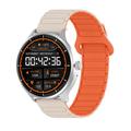 Smartwatch UWIER HR17 Active con due cinturini e torcia LED - Argento