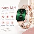 Smartwatch da donna UWIER NovaMini con lunetta in strass - Oro