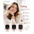 Smartwatch da donna UWIER NovaMini con lunetta in strass - Oro