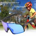 Occhiali da sole sportivi polarizzati per bambini UY 057KC per il ciclismo - Nero