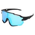 Occhiali da sole sportivi polarizzati UY066 per ciclismo, corsa ed escursionismo - Nero / Blu
