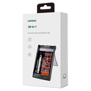 Set di cacciaviti in alluminio Ugreen per iPhone, iPad e Mac con 36 punte