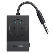 Adattatore audio Bluetooth 5.4 Ugreen BT305 con doppio jack da 3.5mm - Nero