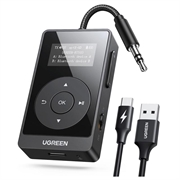 Ugreen BT503 Trasmettitore e ricevitore Bluetooth 5.3 2 in 1 - Nero