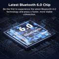 Ricevitore Bluetooth 6.0 Ugreen BT509 con LDAC e cancellazione del rumore AI - Nero