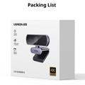 Webcam 4K Ugreen CM831-65381 con doppio microfono - Grigio