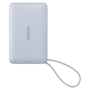 Power bank Ugreen MagFlow PB773 da 10000mAh con MagSafe e ricarica rapida USB-C da 30W - Blu