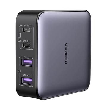 Ugreen Nexode 65W Caricatore da tavolo a 4 porte - 65W - Nero