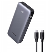 Power bank Ugreen Nexode PB532 da 20000 mAh con PD/QC - 30W, display a LED - Grigio