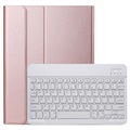 Custodia Ultra Sottile con tastiera Bluetooth per iPad Pro 11 - Rosa Oro