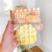 Giocattolo morbido in TPR ultra-morbido - Waffle al formaggio