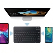 Tastiera Bluetooth ultrasottile e silenziosa per PC, tablet, iPad, telefono e TV - Nero