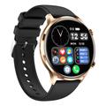 Smartwatch sportivo unisex MX40 - 1.39" - Nero / Oro