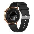 Smartwatch sportivo unisex MX40 - 1.39" - Nero / Oro