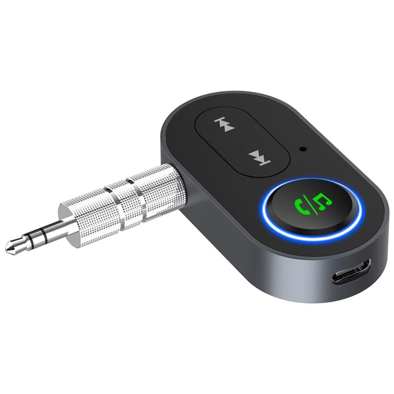 Ricevitore Bluetooth Per HiFi Con NFC E Slot TF, Uscita RCA/AUX, Portatile, Nero