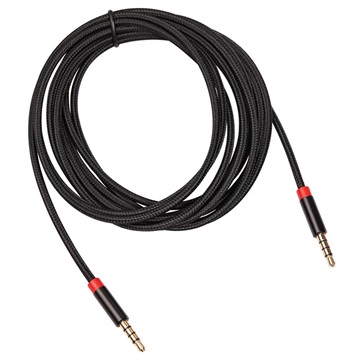 Cavo Prolunga Audio da 3.5mm con Microfono OTB - 125cm - Nero