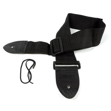 Tracolla universale regolabile per chitarra/ukulele - Nero