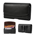 Custodia universale per smartphone da cintura - 16x8.3x1.8cm - Nero