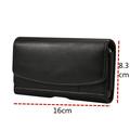 Custodia universale per smartphone da cintura - 16x8.3x1.8cm - Nero