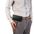 Custodia universale per smartphone da cintura - 16x8.3x1.8cm - Nero