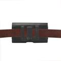 Custodia universale per smartphone da cintura - 16x8.3x1.8cm - Nero