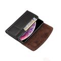 Custodia universale per smartphone da cintura - 16x8.3x1.8cm - Nero