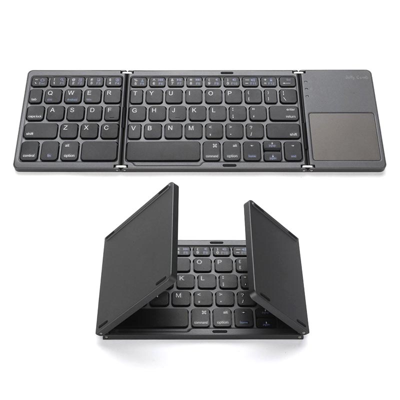 Tastiera Bluetooth Remingtape Con Touchpad Da 10 Pollici – Perfetta Per IPad, Android E IOS, Ricarica USB-C E Batteria Lunga!
