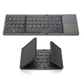 Universal Bluetooth Keyboard with Touchpad - Black