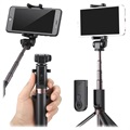 Selfie Stick 3-in-1 Bluetooth Universale con Treppiede - Nero