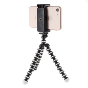 HSU Supporto Universale Per Smartphone Con Slitta Fredda E Attacco 1/4" – Rotazione 360° E Inclinazione 180°