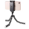 Universal Flexible Smartphone Tripod Stand - 60-85mm - Black