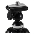 Universal Flexible Smartphone Tripod Stand - 60-85mm - Black