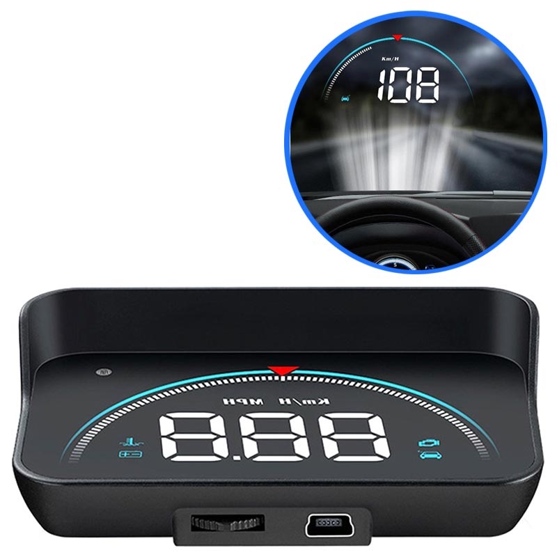 Tachimetro per auto digitale universale Heads Up Display