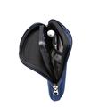 Custodia universale in nylon per cellulare con cerniera e cordino - 6.7-6.9" - Blu