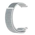 Cinturino universale in nylon con chiusura in velcro per smartwatch da 20mm - Grigio
