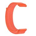 Cinturino universale in nylon con chiusura in velcro per smartwatch da 20mm - Arancione