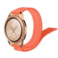 Cinturino universale in nylon con chiusura in velcro per smartwatch da 20mm - Arancione