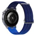 Cinturino per orologio universale in nylon con chiusura a sgancio rapido Magic Tape, 18mm - Blu