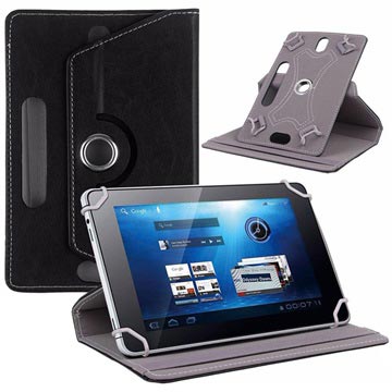 Custodia Folio Universale Rotary per Tablet - 7.9"-8.4"" - Nera